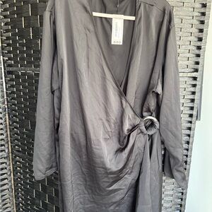 Boohoo Charcoal Dress